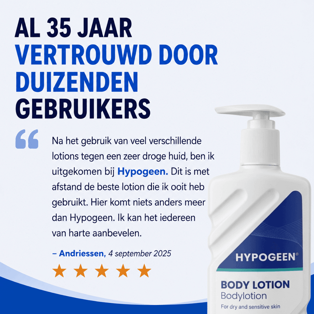 Hypogeen Bodylotion - Droge & Gevoelige huid